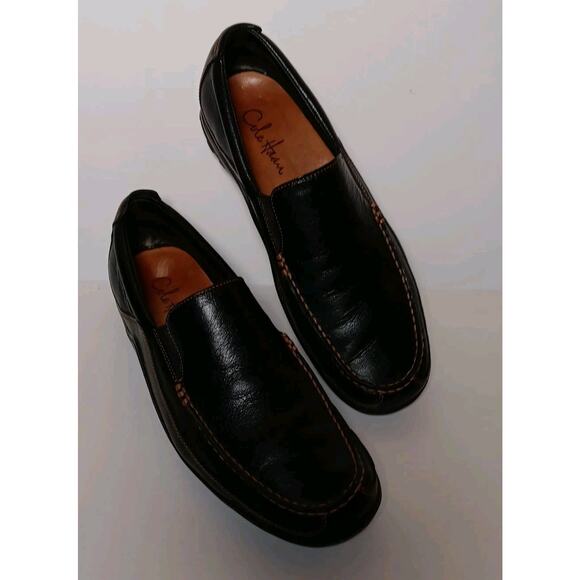 Cole Haan Tucker Venetian Shoes C03557 Men’s Size 11 M Black Leather Loafers main image 10